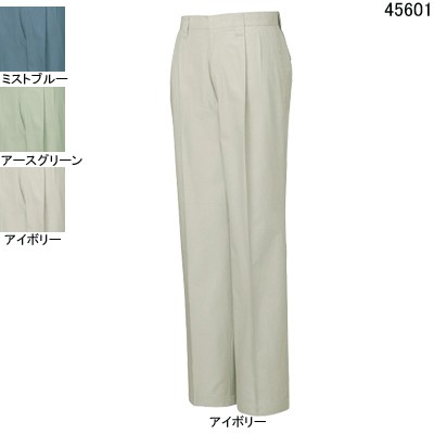 自重堂 45601 ツータックパンツ サマーツイル（綿100％）