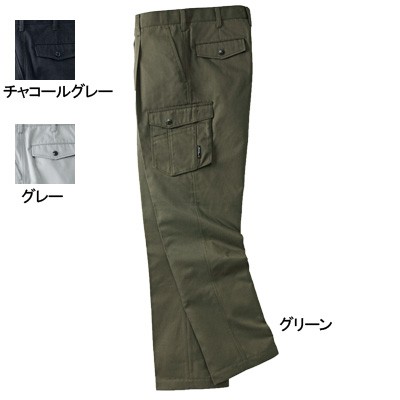 桑和 Absolute GEAR 3228 カーゴパンツ［ワンタック］ 制電性素材 ポリエステル65％・綿35％