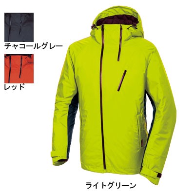 桑和 Absolute GEAR 2204 防水防寒ジャケット 耐水圧10,000mm以上、透湿性22,000g/m2・24h 撥水 防水加工 表：ナイロン100％（コーデュラファブリック） 裏：ポリウレタン100％ 中綿：ポリエステル100％（シンサレート）