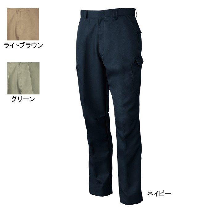 桑和 Absolute GEAR 8448 カーゴパンツ ポリエステル88％・レーヨン12％ ストレッチレベル1（伸縮率15％未満） 制電性素材 消臭 吸湿発熱素材 ソフト加工 イージーケア