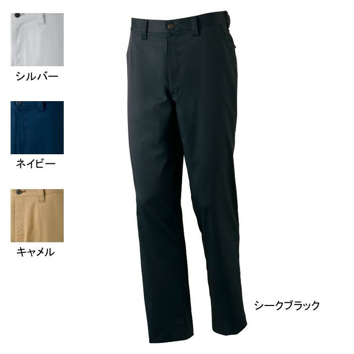 自重堂 Z-DRAGON 75001 ストレッチノータックパンツ ストレッチサマーツイル（ポリエステル65％・綿35％） ストレッチ 消臭 抗菌 帯電防止素材使用