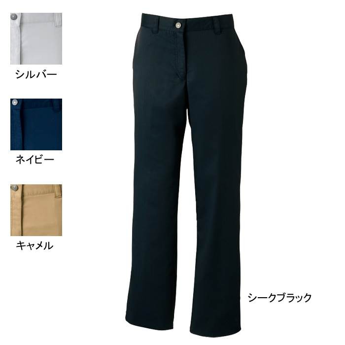 自重堂 Z-DRAGON 75006 ストレッチレディースパンツ（裏付） ストレッチサマーツイル（ポリエステル65％・綿35％） ストレッチ 消臭 抗菌 帯電防止素材使用