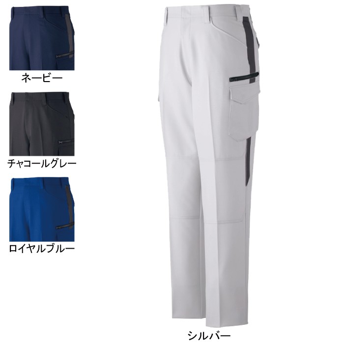 自重堂 83102 製品制電ストレッチノータックカーゴパンツ ボディフィールツイル（ポリエステル100％） ストレッチ 帯電防止JIS T8118適合商品 消臭 抗菌 防汚加工