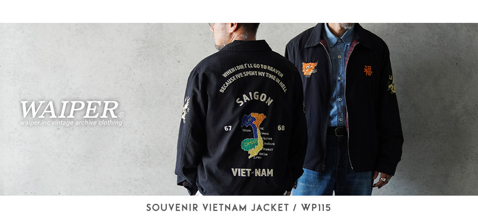 WAIPER.inc SOUVENIR VIETNAM JACKET �x�g�i���W���P�b�g�yWP115�z