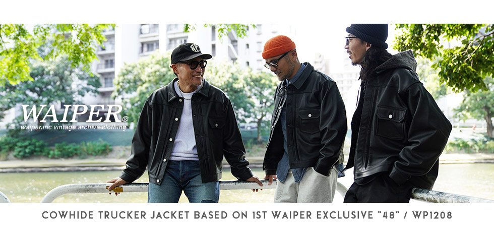 WAIPER.inc LEATHER OUTER �V���[�Y