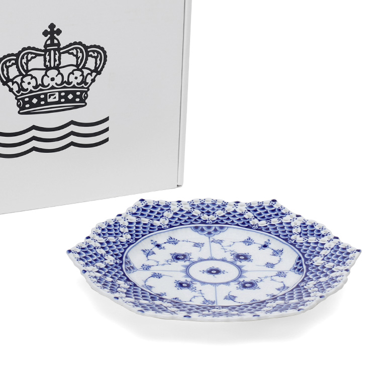 高い素材 ロイヤルコペンハーゲン Title Original Show 美しいロイヤルコペンハーゲンヘンリエットコンポートセンターピース 皿 Morrismonument Com