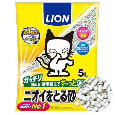 LION ニオイを取る砂 5L