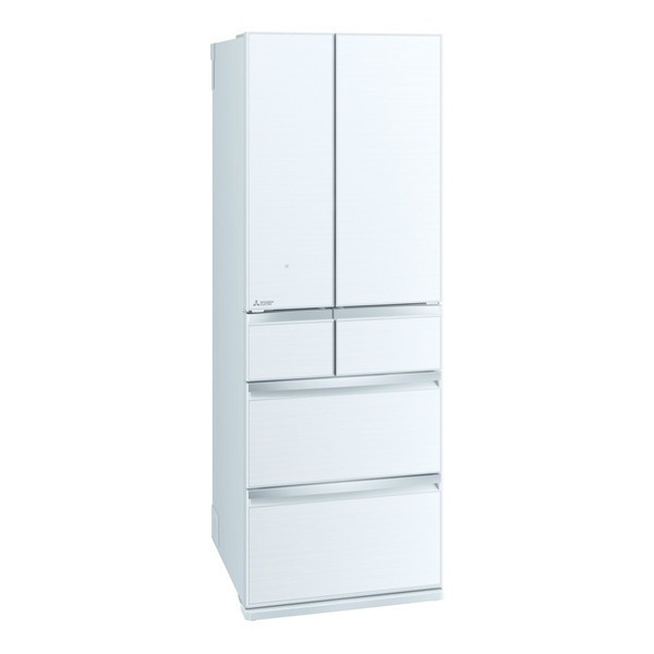 冷蔵庫 大容量 470L 三菱 フレンチドア MITSUBISHI MR-WX47H-W クリスタルホワイト 置けるスマート大容量 WXシリーズ