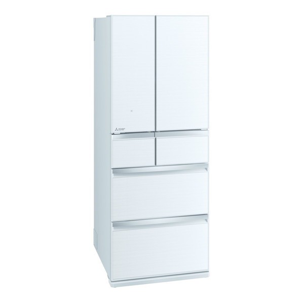 冷蔵庫 大容量 470L 三菱 フレンチドア MITSUBISHI MR-WX47LH-W クリスタルホワイト 置けるスマート大容量 WXシリーズ