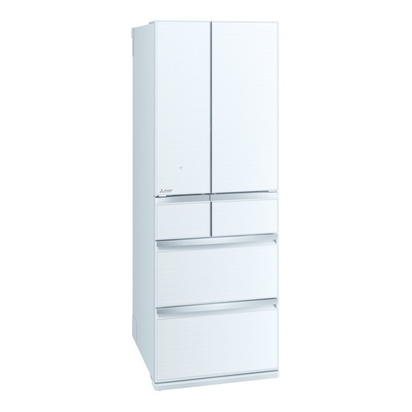 冷蔵庫 大容量 517L 三菱 フレンチドア MITSUBISHI MR-WX52H-W クリスタルホワイト 置けるスマート大容量 WXシリーズ