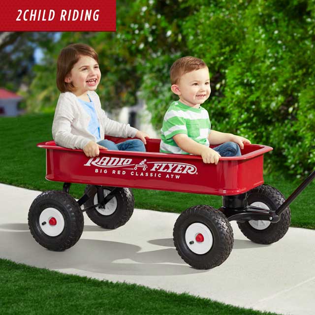 Radio Flyer ラジオフライヤー ビックレッドクラシックワゴン 1800 2人