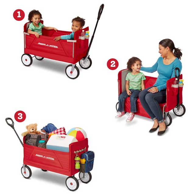 Radio Flyer ラジオフライヤー 3-in-1 イージーフォールドワゴン
