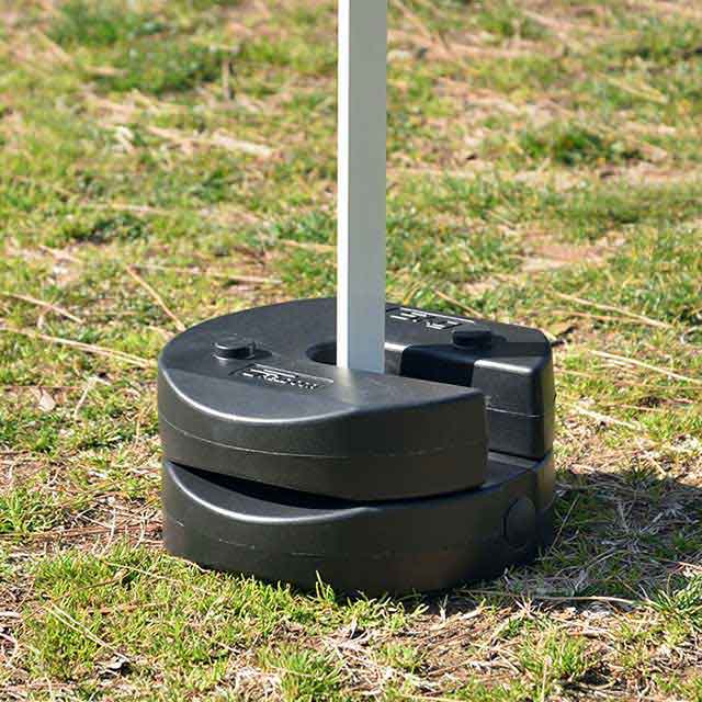 5kg×4枚　ウエイト　タープテント タープテント用ウエイト 5kg×4個組 4個セット 20kg ウェイト