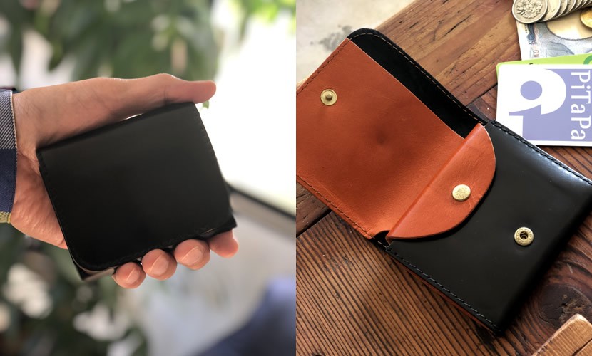 BL-NW-0048 ミニ財布 コードバン