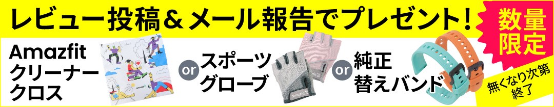 レビュー投稿プレゼント