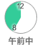 午前中