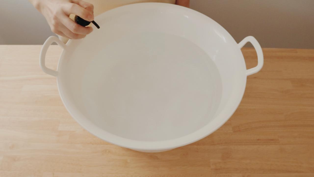 1洗剤を入れる