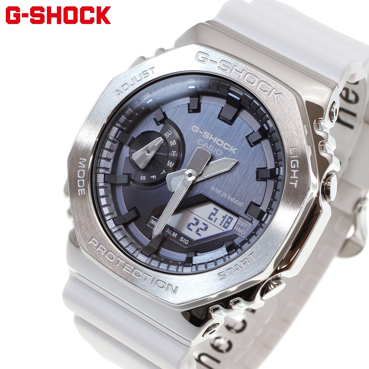 G-SHOCK Gショック GM-2100WS-7AJF アナデジ 腕時計 メンズ プレシャス ハート セレクション PRECIOUS HEART SELECTION 冬の煌めき CASIO カシオ メタルカバー