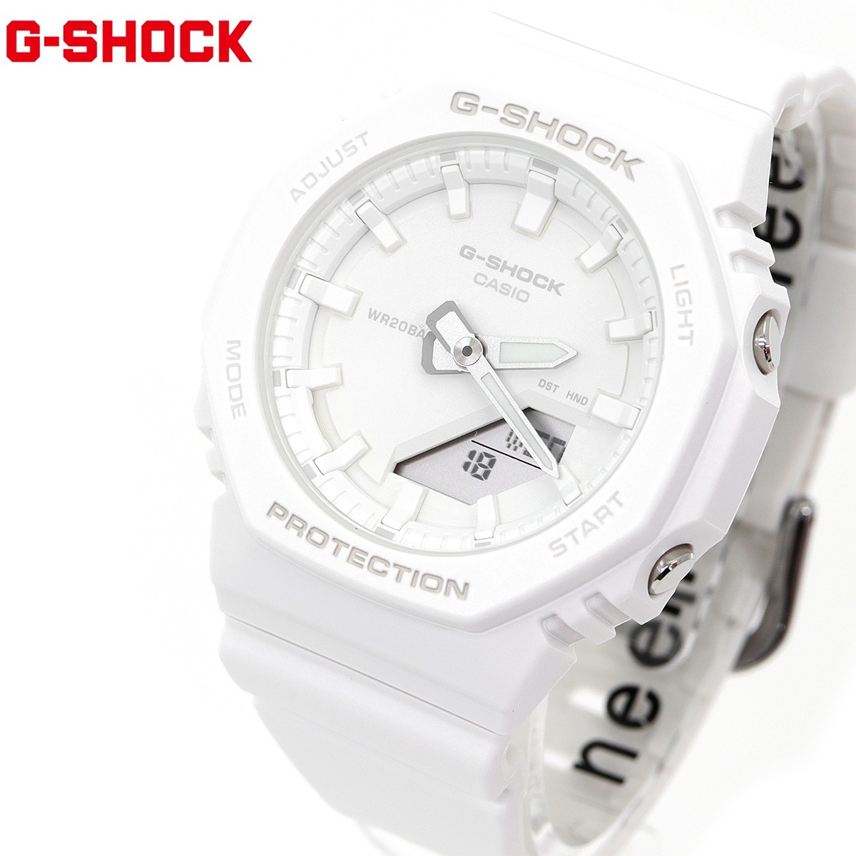 G-SHOCK カシオ Gショック CASIO アナデジ 腕時計 メンズ レディース GMA-P2100-7AJF GMA-S2100 小型化モデル TONE-ON-TONE Series ホワイト