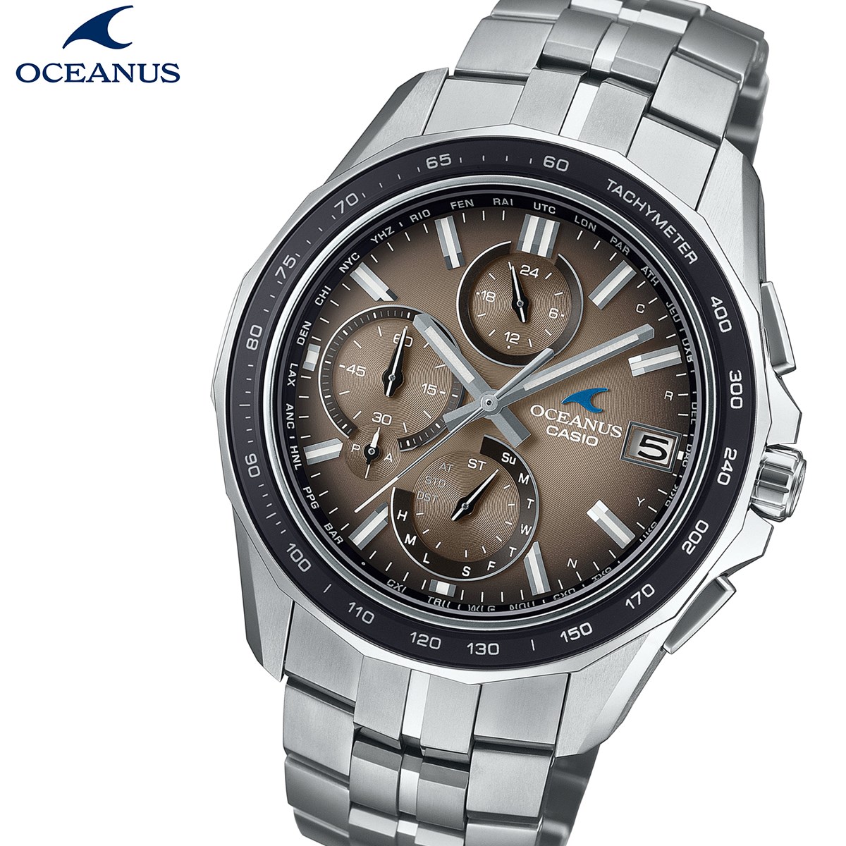 IVAiX Manta }^ 胂f OCW-S7000RA-5AJF Y rv dg \[[ CASIO OCEANUS JVI { Premium Production Line Retro Tone Collection