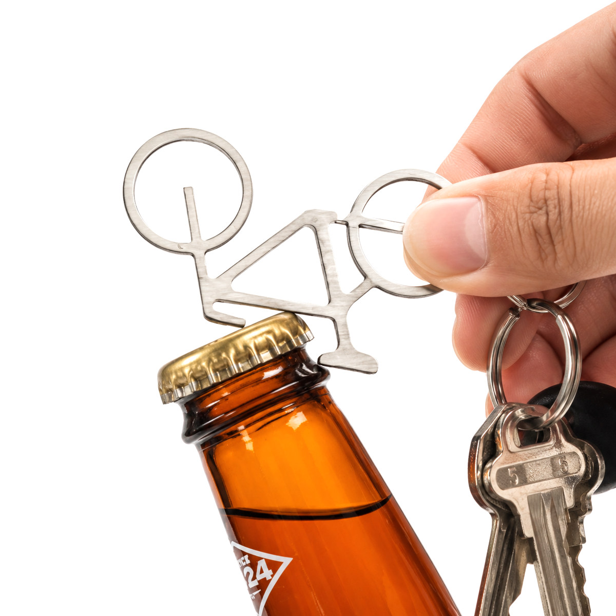 �𔲂� �L�[�z���_�[ ���]�� BIKE KEY RING AND BOTTLE OPENER