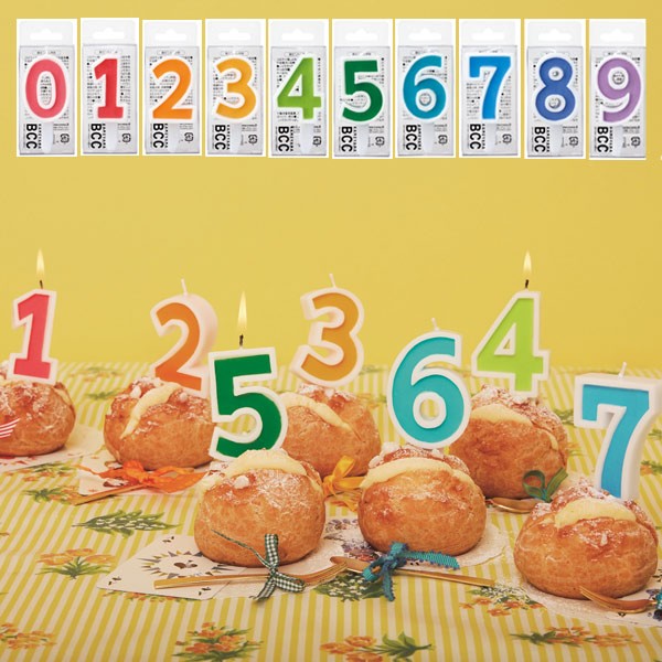 誕生日 キャンドル ナンバーキャンドルビッグ バースデーキャンドル 0番