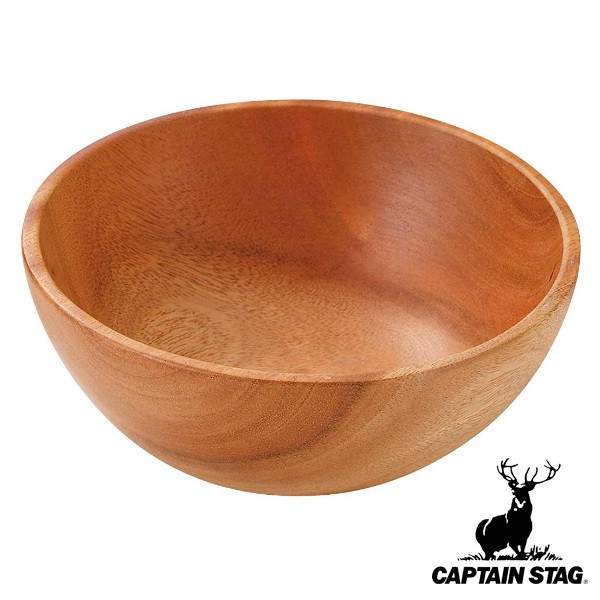 ボウル 木製 アウトドア 600ml 直径16cm ウッドブレス キャプテンスタッグ CAPTAIN STAG