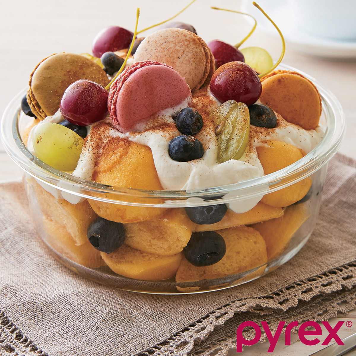 �P�[�L�^ 5�� 15cm PYREX �ϔM�K���X