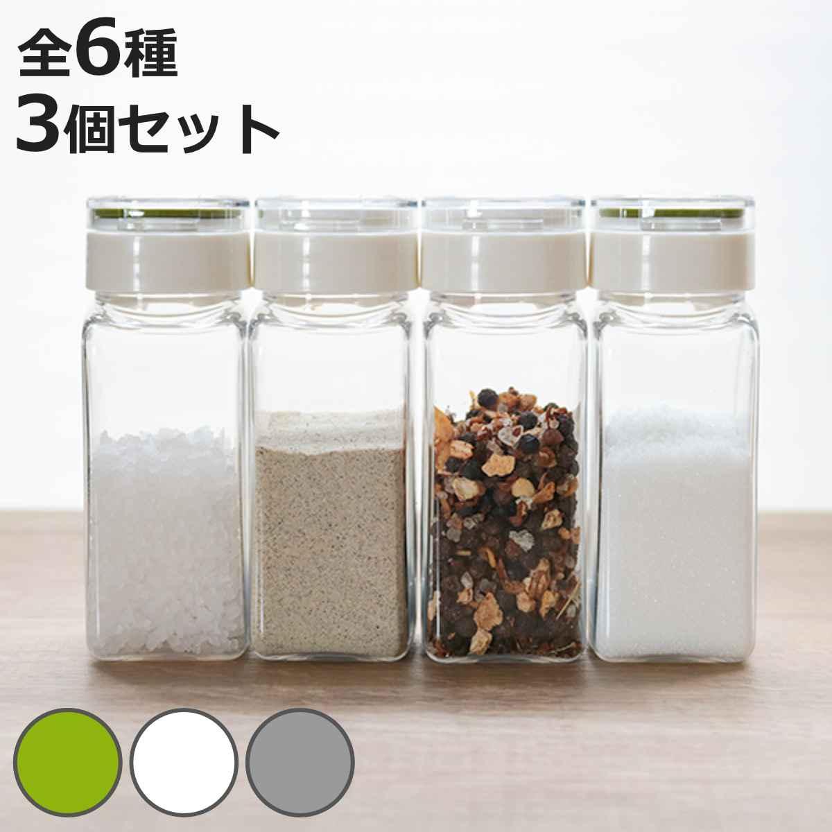�t���b�V�����b�N �X�p�C�X�{�g�� ���^3�Z�b�g 110ml �� �� �O���[ 1�z�[�� 5�z�[�� �S6�� �p�b�L�� ���� ����������