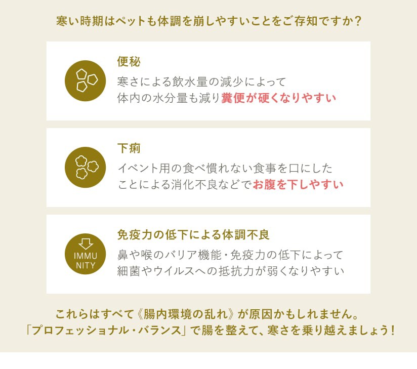 体調不良は腸内環境の乱れが原因かもしません