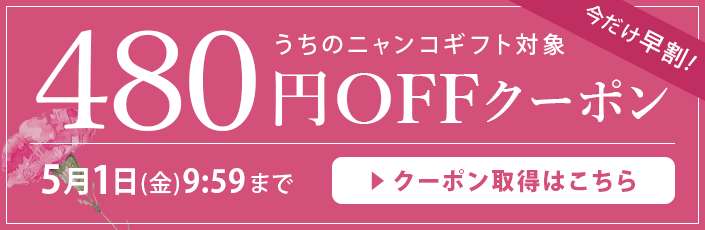 母の日スペシャルクーポン