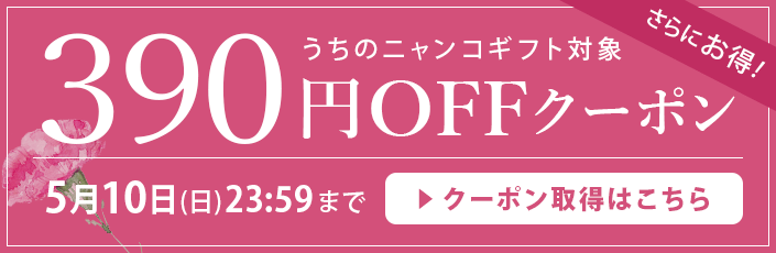母の日スペシャルクーポン