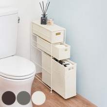 トイレ収納 トイレットペーパー 20個収納 スリム 棚 ワゴン