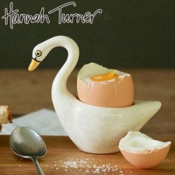 エッグカップ Egg cups Swan White 白鳥