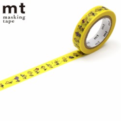 マスキングテープ mt PEANUTS ウッドストックの仲間たち 10mm×7m