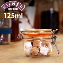 保存容器 KILNER ROUND CLIPTOP JAR 125ml