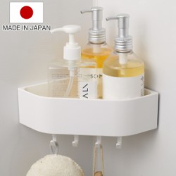 収納 お風呂 マグネット フック付き コーナーラック 日本製