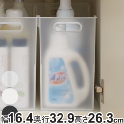 収納ケース 幅16.4×奥行32.9×高さ26.3cm ナチュラ ソートボックス M