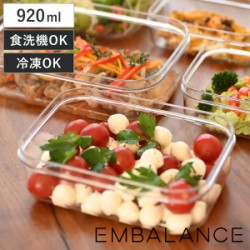 EMBALANCE 保存容器 920ml クリアコンテナ M