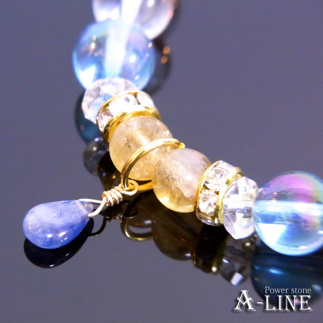 送料無料 パワーストーン ブレスレット9月の誕生石ブレストップに