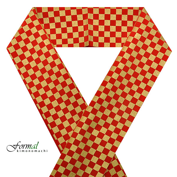 刺繍半衿　振袖