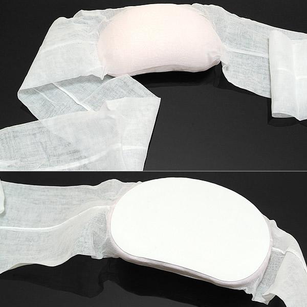 蛤型 ガーゼ付き 変わり結び用