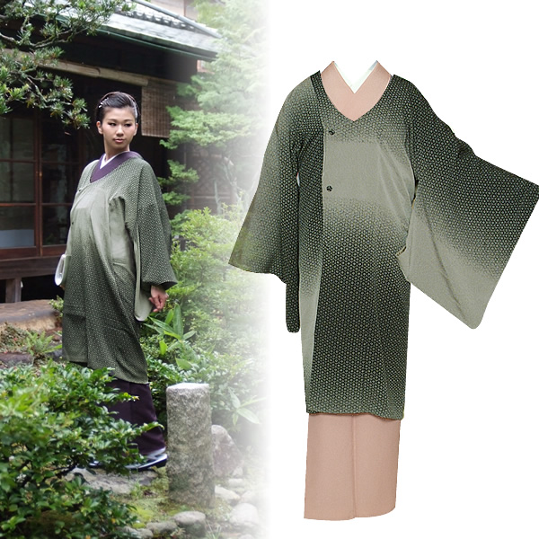 ロング丈コート 着物用コート