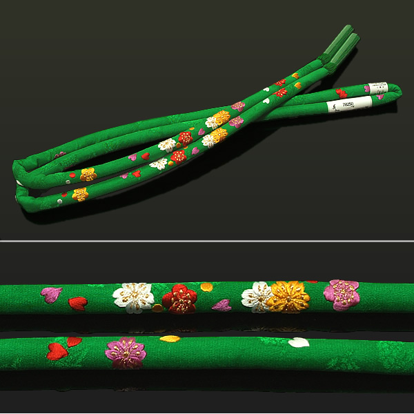 正絹帯締め 振袖 結婚式