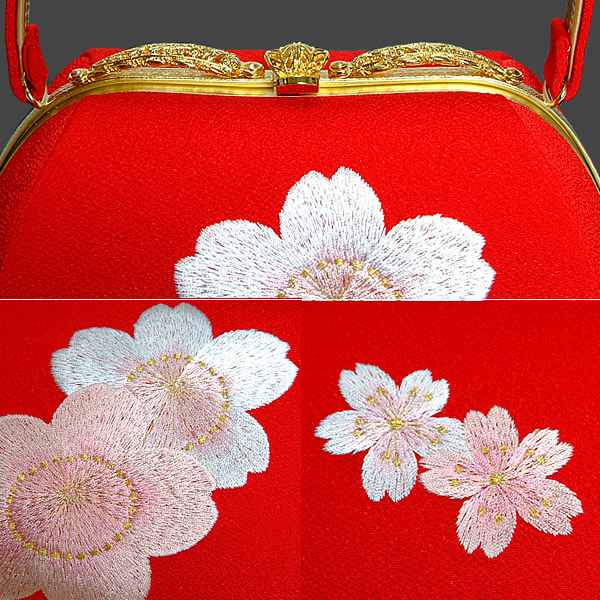草履バッグセット 成人式、結婚式に 刺繍バッグ