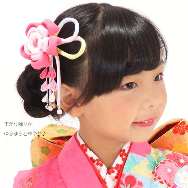 パッチン留め、コーム髪飾り 三歳、五歳の女の子に 髪飾りセット
