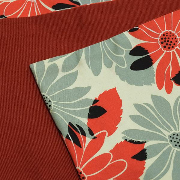 京都きもの町オリジナル コットン名古屋帯 お仕立て上がり帯