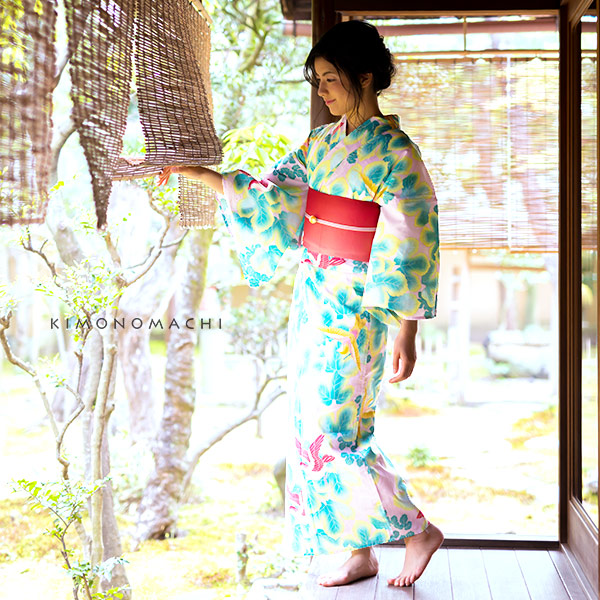 S、フリー、TL、LL 浴衣 綿浴衣