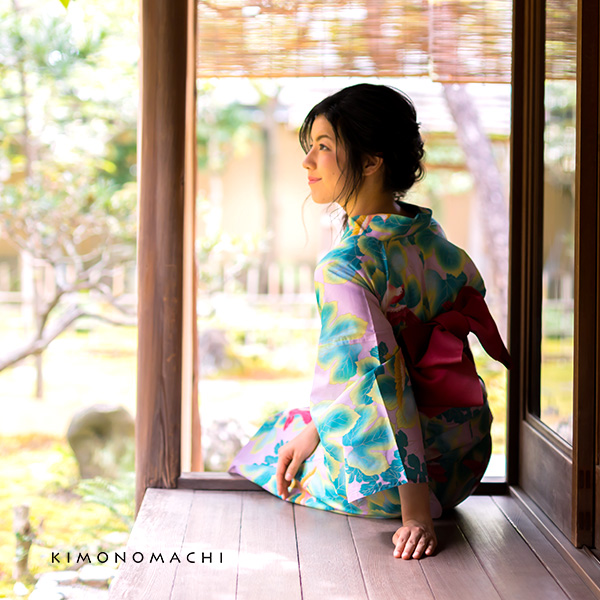 浴衣単品 レトロ 花火大会、夏祭り、夏フェスに