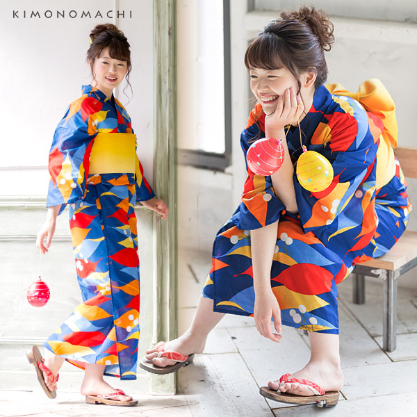 S、フリー、TL、LL 浴衣 綿浴衣